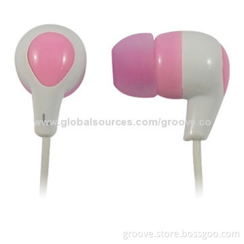 New Design Earphones, Available in Various Connector for Different Kinds of Mobile Phones